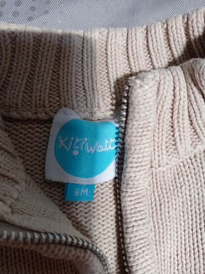 Gilet marron clair - photo numéro 4