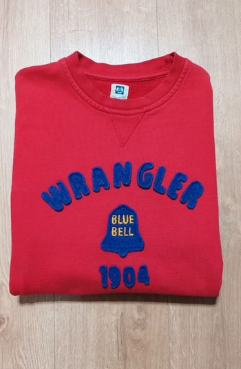 Sweat Wrangler Blue Bell brodé 1904 - Crewneck vintage