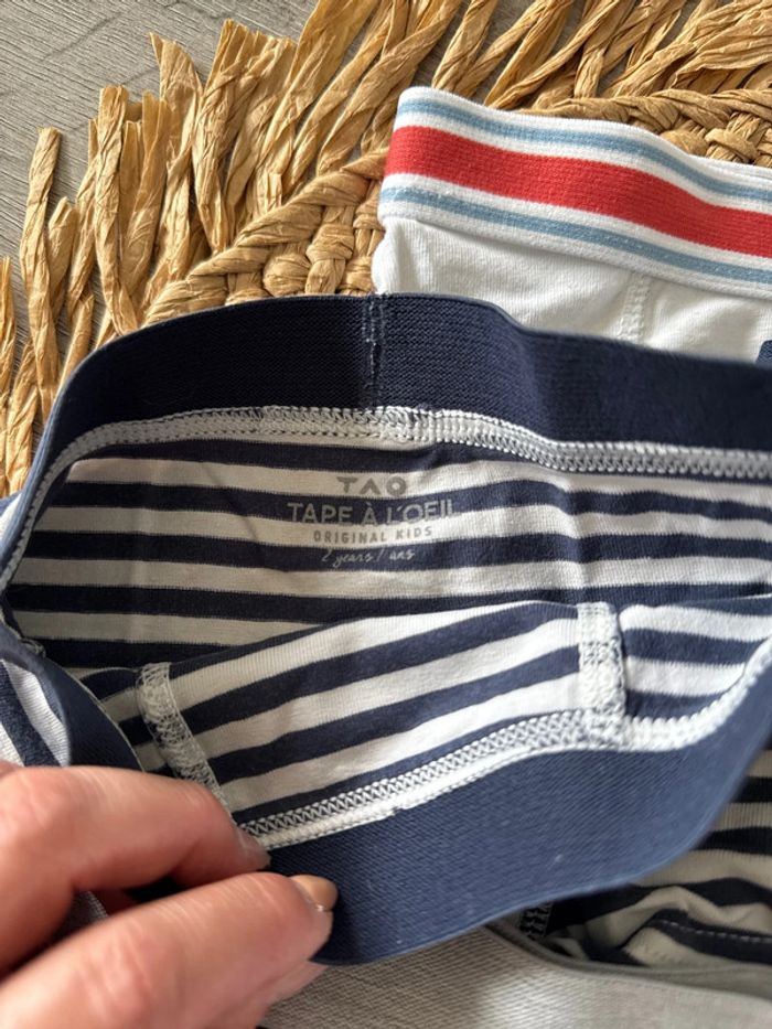 Lot 9 boxers slips tape à l’œil 2 ans - photo numéro 4