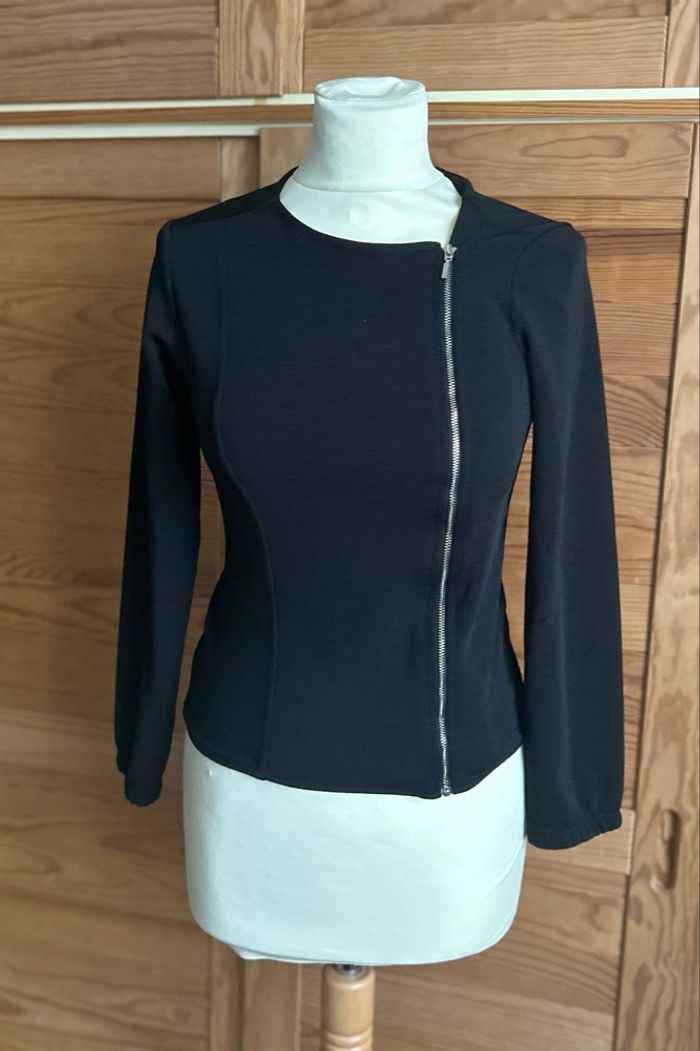 Veste noire La Halle 14 ans - photo numéro 3