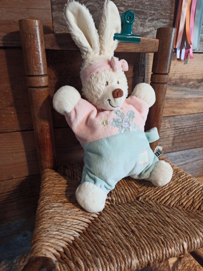 Doudou lapin Tex baby tbe - photo numéro 5