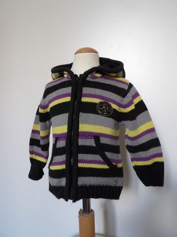 Gilet capuche  - Kitchoun - 18 mois