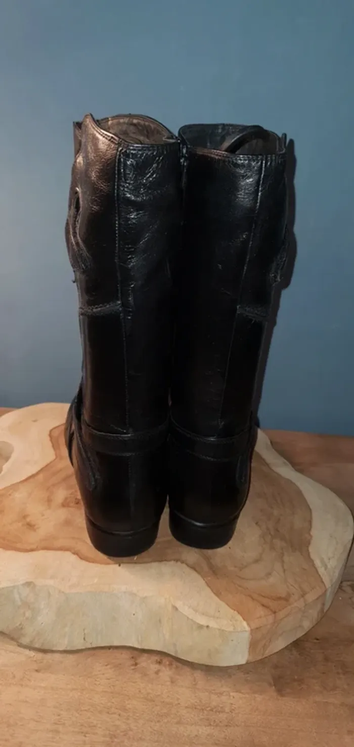 Bottes cuir femme 39 France Arno - photo numéro 4