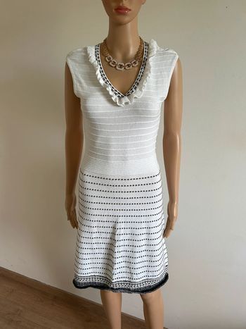Robe blanche sans manches Morgan taille S bon état