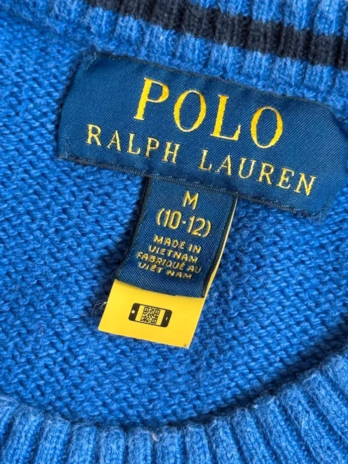 Pull Ralph Lauren - Bleu - photo numéro 4