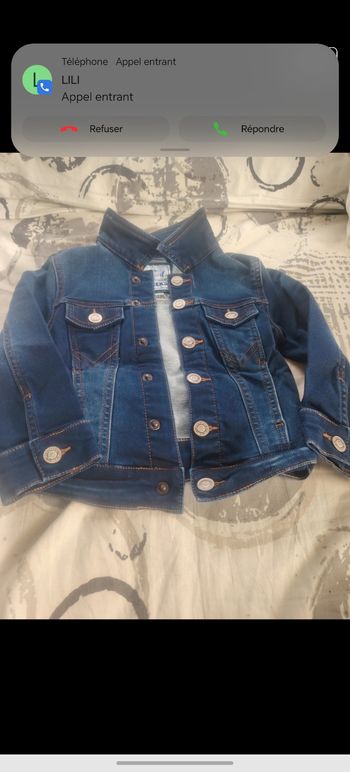 Veste en jean creeks 3 ans