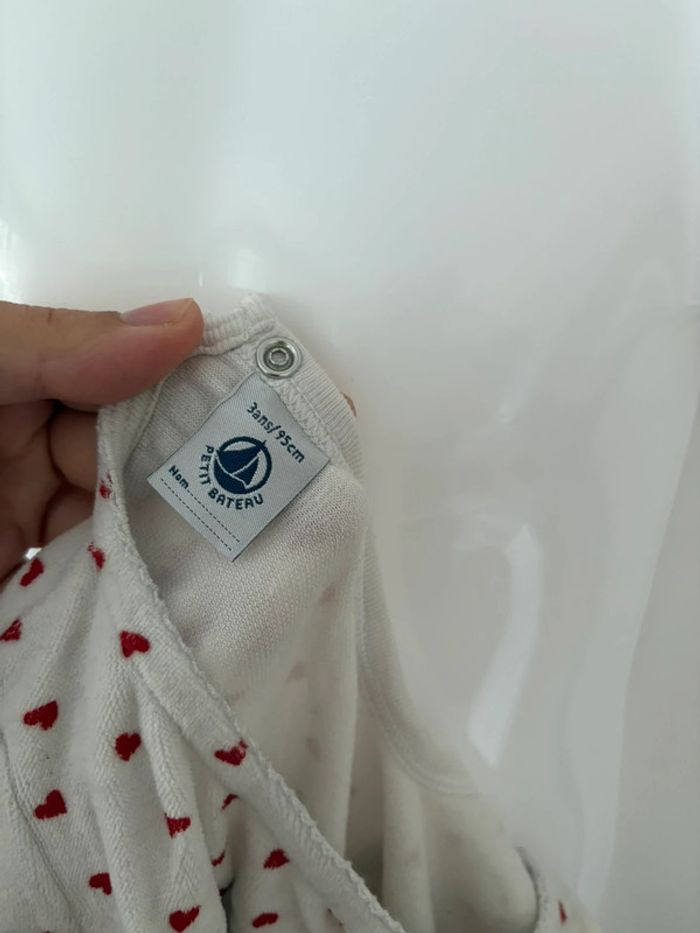 💤 Robe de chambre Petit Bateau - Taille 3 ans - photo numéro 3