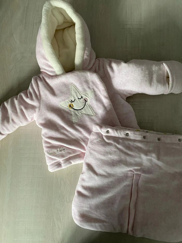 Combinaison bébé 3 mois 60cm Smiley baby