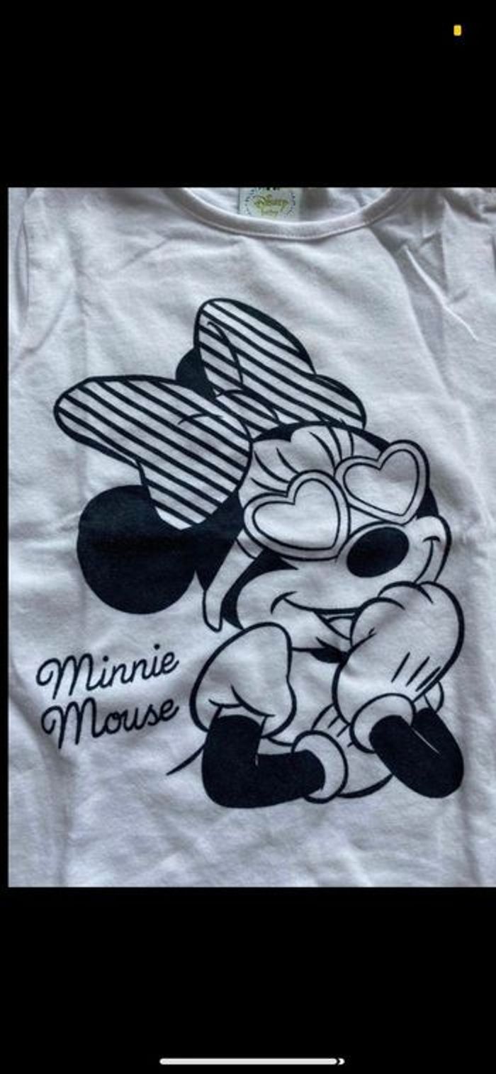 Tee shirt Minnie Neuf Taille 9 mois - photo numéro 3
