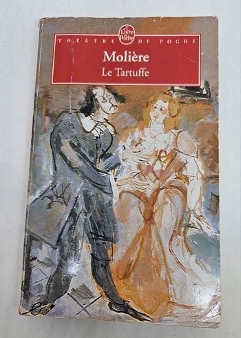 "Le Tartuffe", de Molière. 
Le livre de poche.
222 pages.
ISBN : 2.253.03776.1.
En l'état