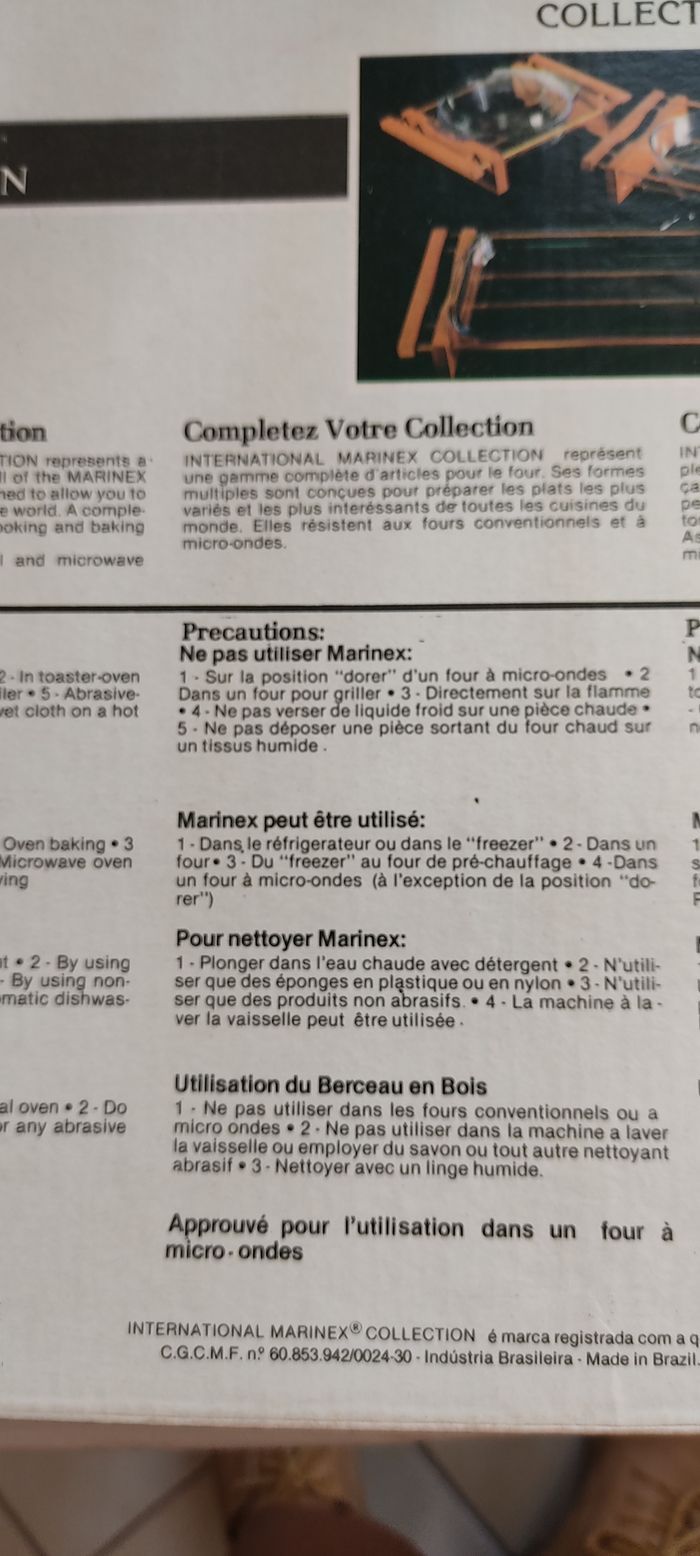 Plat à rôtir et son berceau en acajou - photo numéro 3