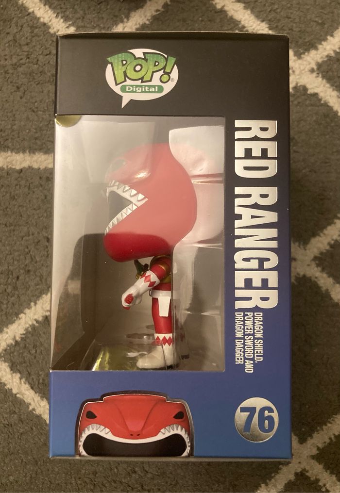 Funko Pop Red Ranger 76 - 1875 pcs - photo numéro 2