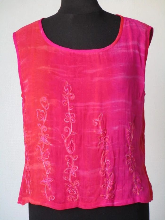 Top voile réversible 38 - photo numéro 6