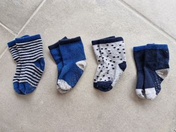 Lot de 4 paires de chaussettes fines antidérapantes