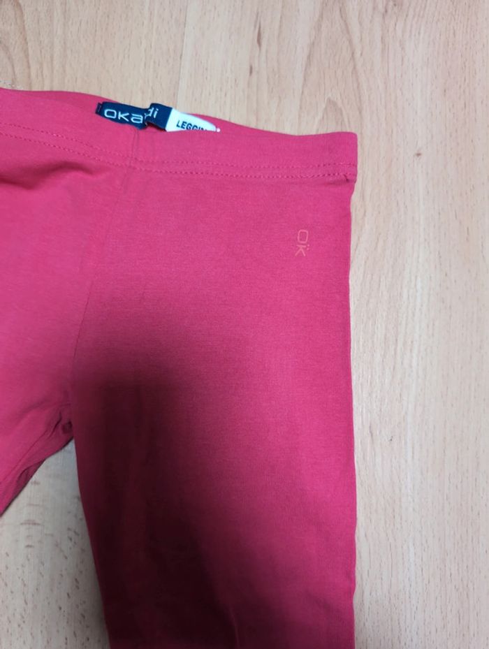 Legging rose fille 3 ans Okaidi - photo numéro 3