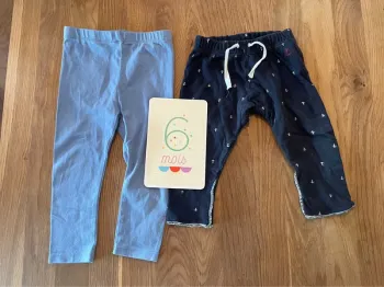Lot Legging 6 mois