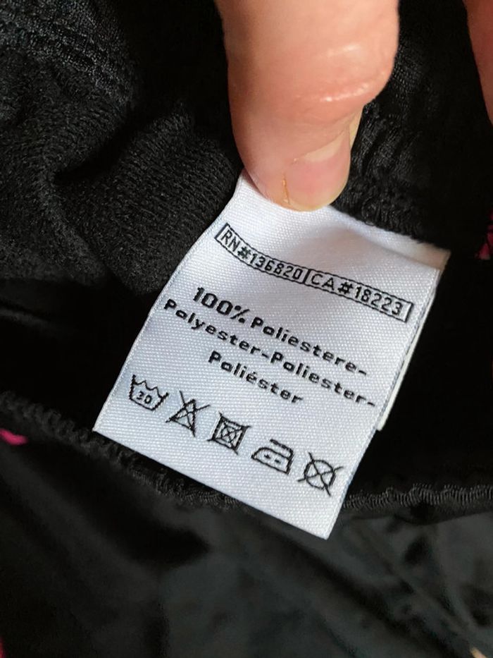 Beau pantalon jogging/survêtement noir Kappa T. 6 ans/116 cm fille neuf - photo numéro 8