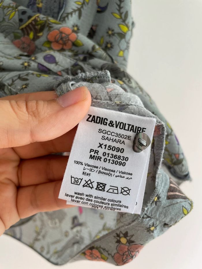 Top vert d’eau Zadig & Voltaire – Taille 12 ans / XS - photo numéro 6