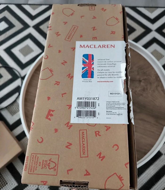 Matelas universel pour poussette maclaren neuf