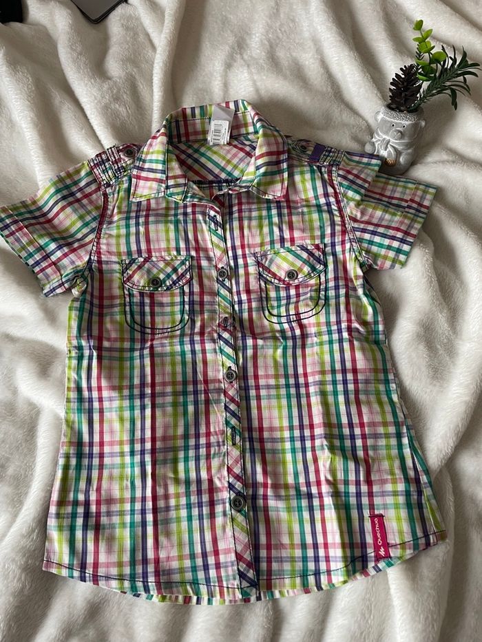 Chemisette à carreaux