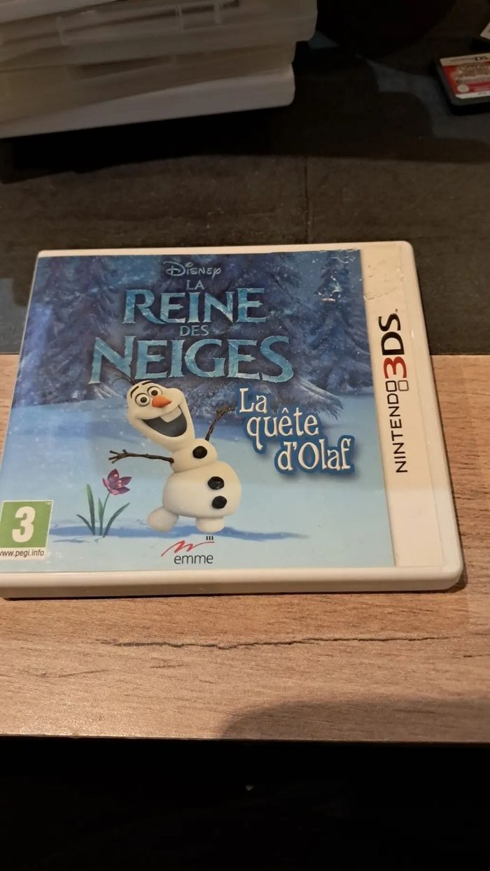 reine des neiges 3ds