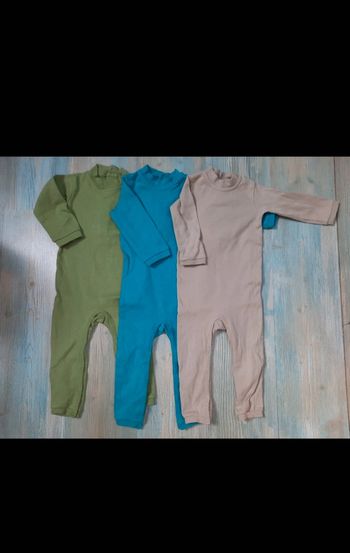 Lot combinaisons pyjamas une pièce mixte