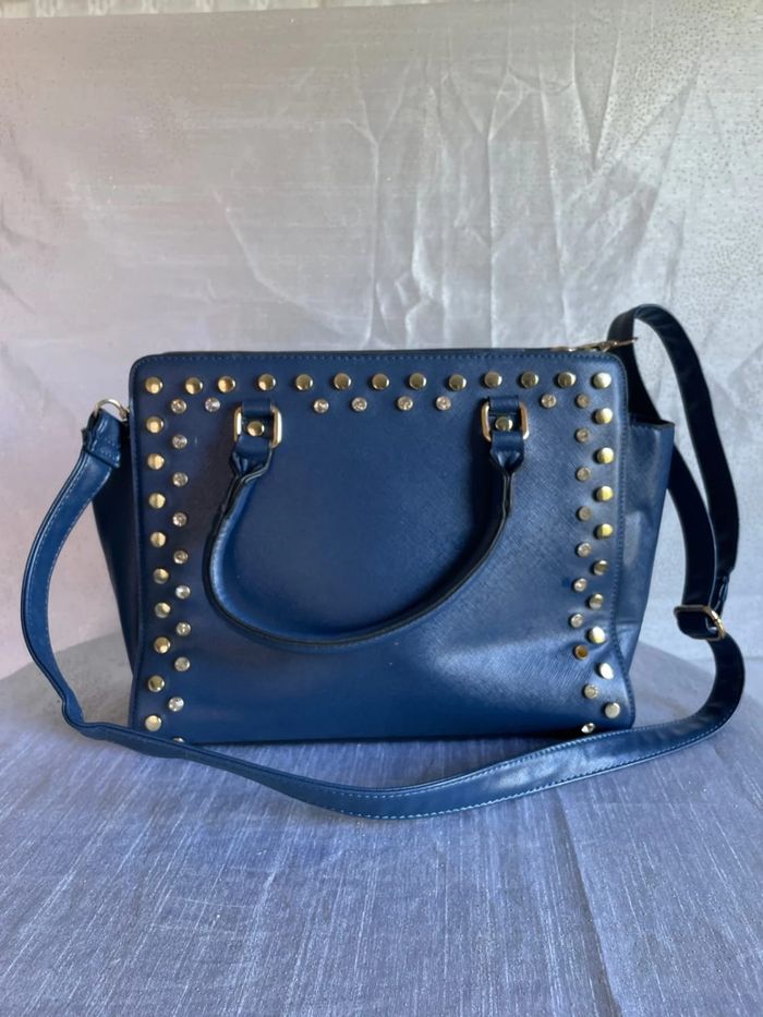 Sac bleu diamant - Très bon état