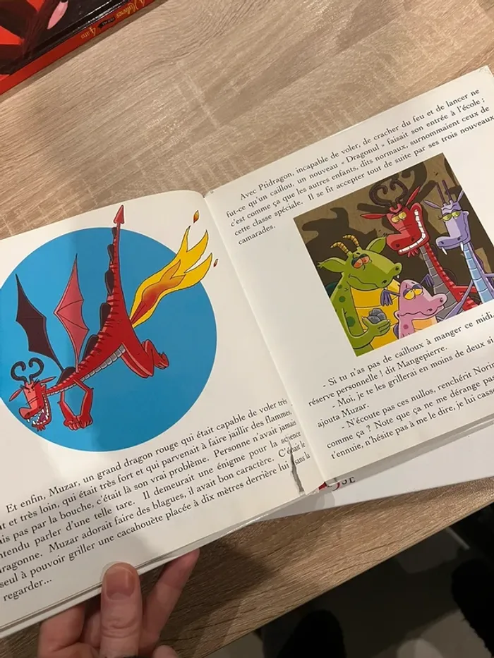 Lot 2 livres Ptit dragon et les dragonuls - photo numéro 4
