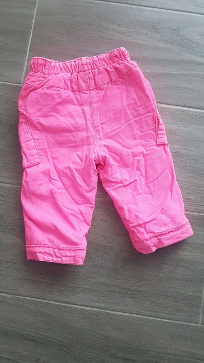 Pantalon rose fluo 12 mois Premaman - photo numéro 2