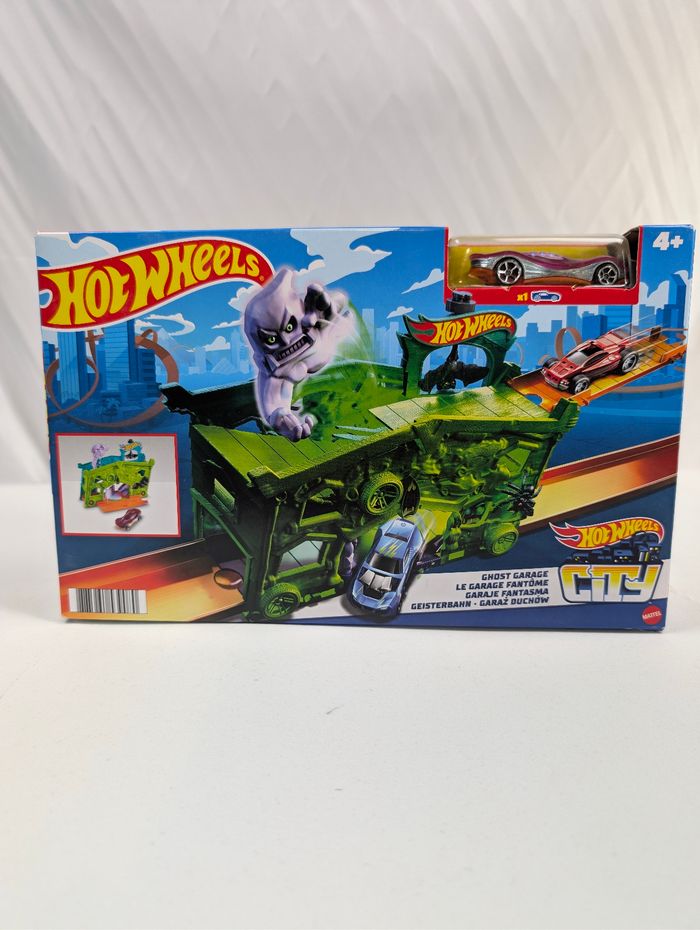 Hot Wheels City - "Le Garage Fantôme" - NEUF (jamais ouvert)