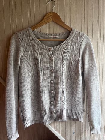 Gilet écru / beige taille 36