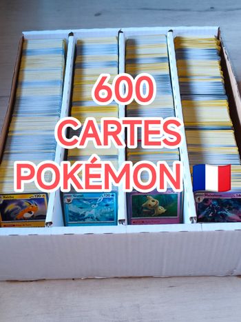 600 cartes Pokémon 