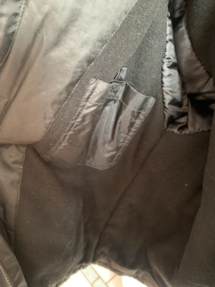 Parka blouson doublé hiver Trespass 9/10 ans noir et gris waterproof neige eau vent - photo numéro 9