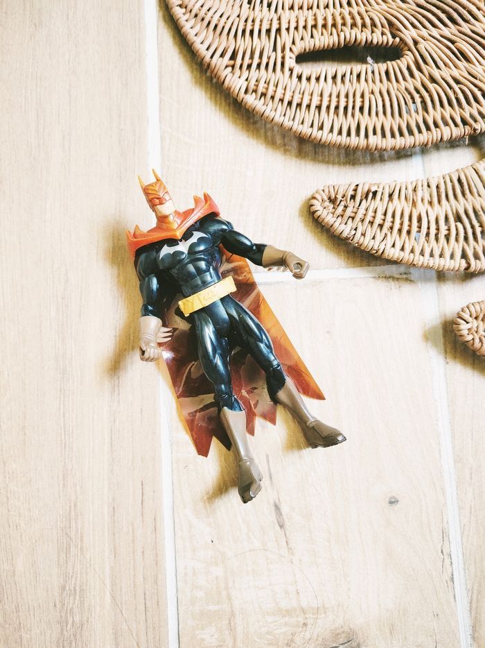 🦇Batman figurine Dc comics Battle spike avec armure de combat marque Mattel 2003 - photo numéro 1