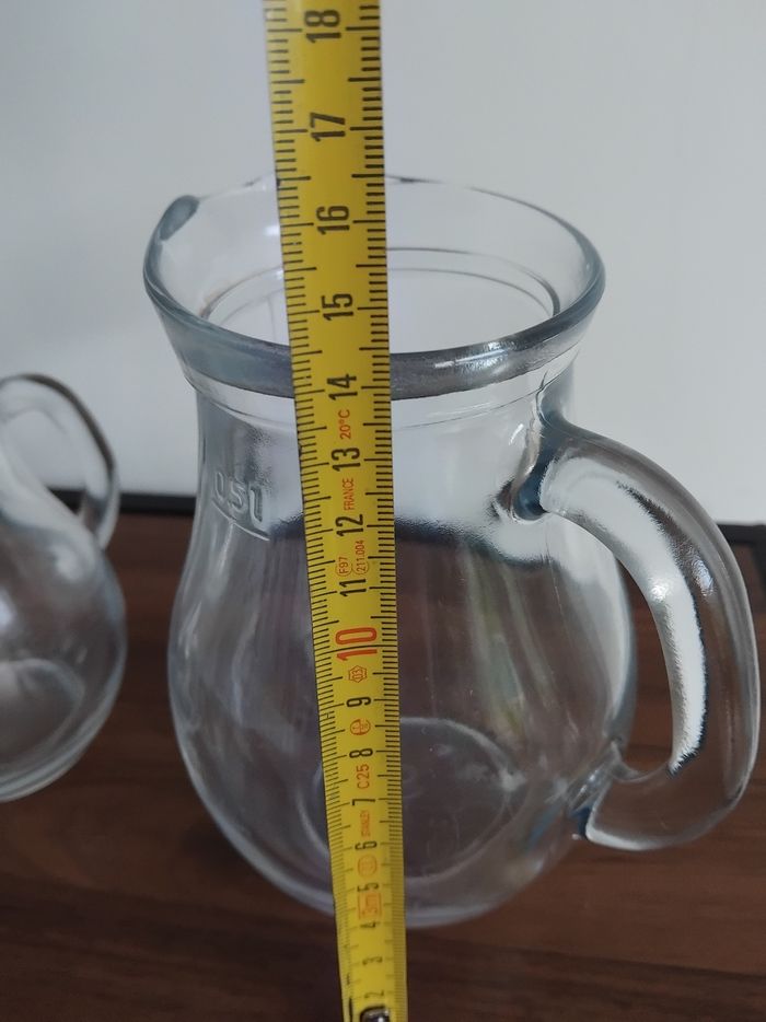 Lot de 2 carafes de table 50 cl et 25 cl - photo numéro 10