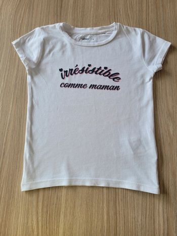 Tee shirt 6 ans