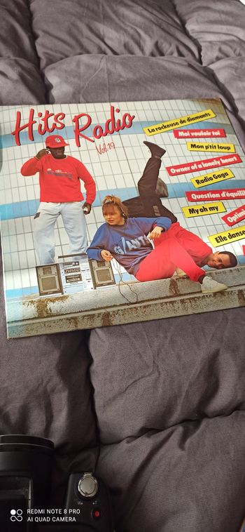 Disque 33 tours hits radio vol 19