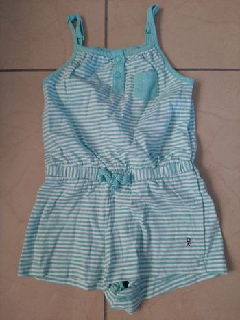 Combi short fille 3 ans