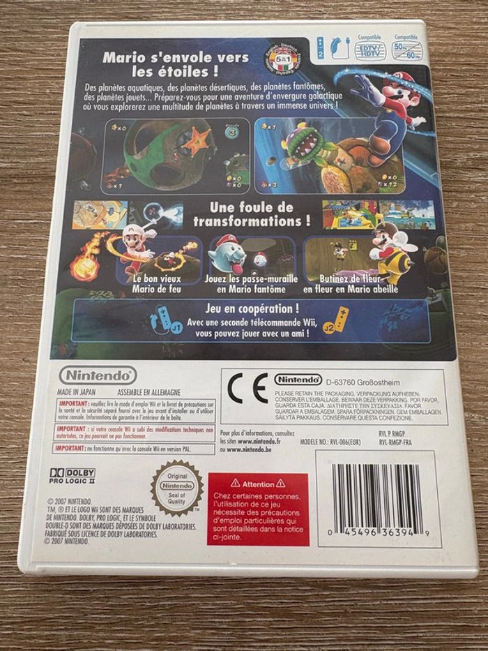 Super mario galaxy nintendo wii - photo numéro 4
