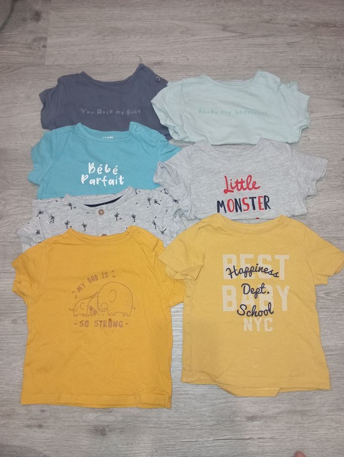 Lot t-shirt garço