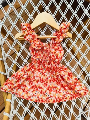 Robe fleurie Koton baby fille 68-74 cm