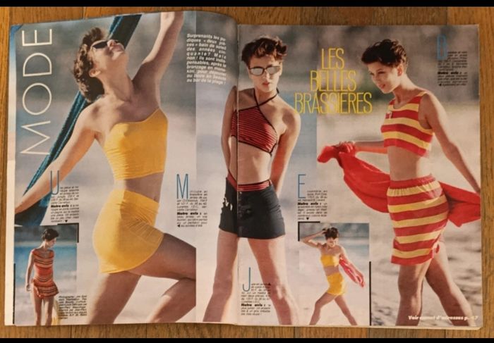 Ancien magazine Femme actuelle 1987 N°146 vintage - photo numéro 2