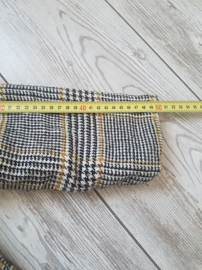 Manteau veste fille à carreaux 5/6 ans tbe - photo numéro 7