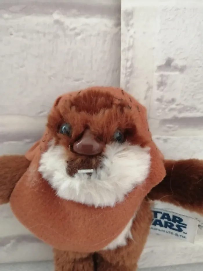 peluche porte clef ewok star wars - photo numéro 3