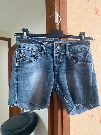 Short en jeans