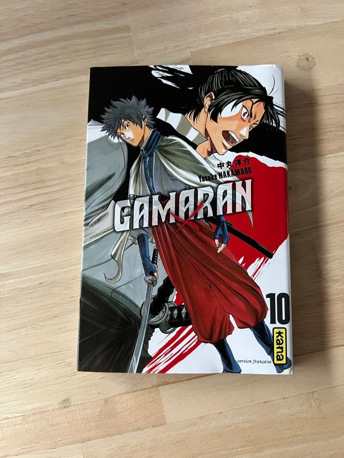 Manga Gamaran Tome 10 – Yosuke Nakamaru – Très Bon État