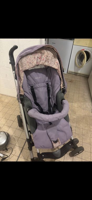 Vend poussette looola violet