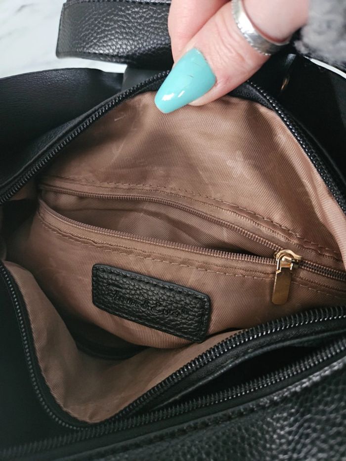 Tom & Eva sac à main noir - photo numéro 12