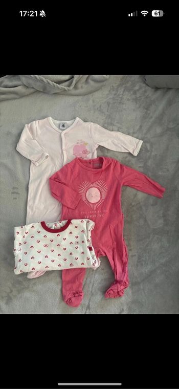 3 pyjamas 9 mois