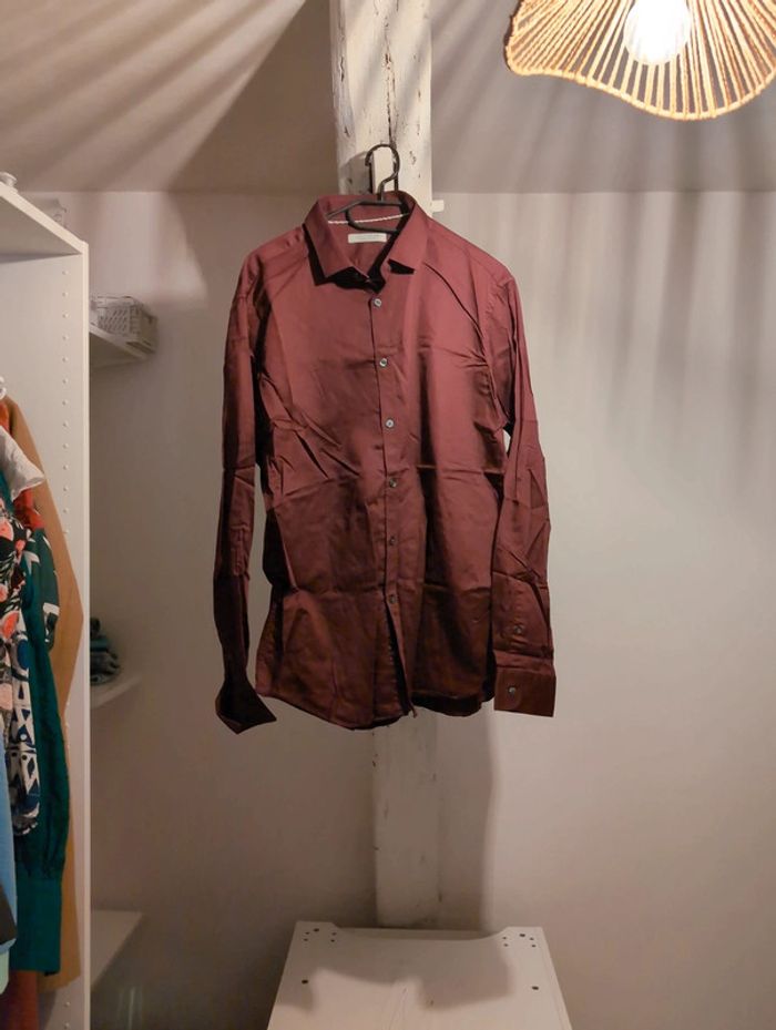 Chemise homme manche longue